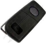 APDTY 161791 Upgraded Keyless Entry Remote 3 Button - Blade Stamp Dot