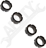 APDTY 161827 Rear Brake Caliper Slide Pin Bushings (12-Piece Bushing Set)