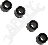 APDTY 161827 Rear Brake Caliper Slide Pin Bushings (12-Piece Bushing Set)