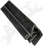 APDTY 161834 Door Window Rubber Weatherstrip Dew Wipe Sweep (Front Left Outer)