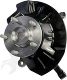 APDTY 161915 Loaded Steering Knuckle Wheel Hub Bearing Backing Plate Assembly
