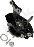APDTY 161915 Loaded Steering Knuckle Wheel Hub Bearing Backing Plate Assembly