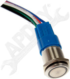 APDTY 161969 Amber Momentary Switch