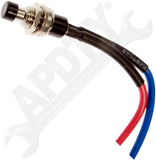 APDTY 161972 Black Micro Momentary Push-Button Switch