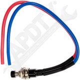 APDTY 161972 Black Micro Momentary Push-Button Switch