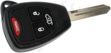 APDTY 161988 Keyless Entry Remote 4 Button