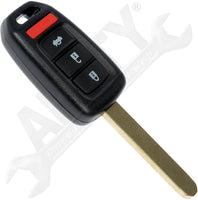 APDTY 162007 Keyless Entry Remote 4 Button - Blade Stamp G