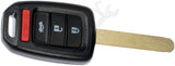 APDTY 162008 Keyless Entry Remote 4 Button - Blade Stamp G