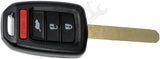 APDTY 162009 Keyless Entry Remote 4 Button - Blade Stamp G