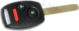 APDTY 162014 Keyless Entry Remote 3 Button - Blade Stamp H