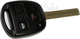 APDTY 162021 Keyless Entry Remote 3 Button