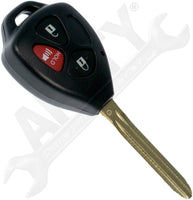 APDTY 162030 Keyless Entry Remote 3 Button - Blade Stamp G