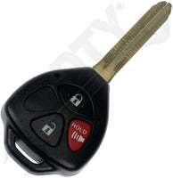 APDTY 162030 Keyless Entry Remote 3 Button - Blade Stamp G