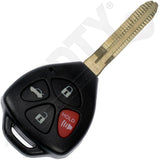 APDTY 162032 Keyless Entry Remote 4 Button - Blade Stamp G