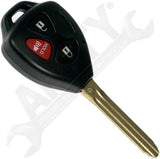 APDTY 162038 Keyless Entry Remote 3 Button - Blade Stamp G