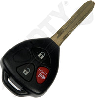 APDTY 162038 Keyless Entry Remote 3 Button - Blade Stamp G