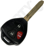 APDTY 162038 Keyless Entry Remote 3 Button - Blade Stamp G