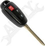 APDTY 162040 Keyless Entry Remote 3 Button - Blade Stamp H