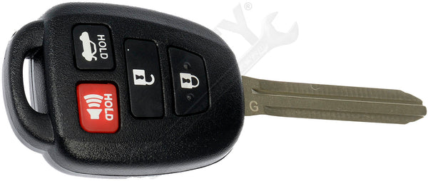 APDTY 162044 Keyless Entry Remote 4 Button