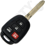 APDTY 162044 Keyless Entry Remote 4 Button