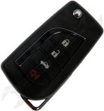 APDTY 162047 Keyless Entry Remote 4 Button - Blade Stamp H