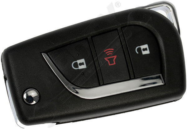 APDTY 162049 Upgraded Keyless Entry Remote 3 Button - Blade Stamp G