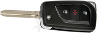 APDTY 162049 Upgraded Keyless Entry Remote 3 Button - Blade Stamp G