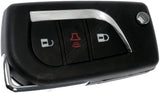 APDTY 162050 Upgraded Keyless Entry Remote 3 Button - Blade Stamp G