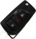 APDTY 162050 Upgraded Keyless Entry Remote 3 Button - Blade Stamp G