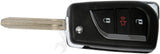 APDTY 162052 Upgraded Keyless Entry Remote 3 Button - Blade Stamp G