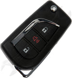 APDTY 162052 Upgraded Keyless Entry Remote 3 Button - Blade Stamp G
