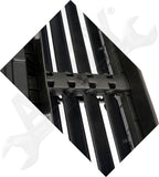 APDTY 162070 Active Radiator Grille Shutter w/ Actuator Without Adaptive Cruise