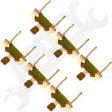 APDTY 162095 Fuel Injector Retainer Clips Pack of 6