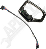 APDTY 162101 Shifter Bezel With Harness Kit - Tan