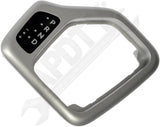 APDTY 162102 Shifter Bezel With Harness Kit - Silver