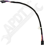 APDTY 162102 Shifter Bezel With Harness Kit - Silver