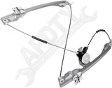 APDTY 162145 Manual Hand Crank Window Regulator - Front Left