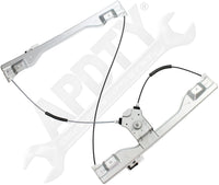 APDTY 162146 Manual Hand Crank Window Regulator - Front Right