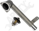 APDTY 162148 Engine Coolant Thermostat Housing Water Outlet Assembly