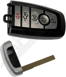 APDTY 162387 Keyless Entry Remote 5 Button