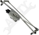APDTY 162441 Windshield Wiper Motor & Transmission Linkage Assembly (Front)