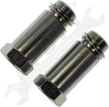 APDTY 162457 Spark Plug Non-Fouler Extended w/ Gasket (M18-1.5; 2-Pack)