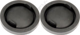 APDTY 162458x2 Headlight Bulb Rubber Dust Cap Pair; Includes Left & Right