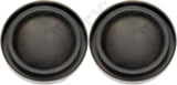 APDTY 162458x2 Headlight Bulb Rubber Dust Cap Pair; Includes Left & Right