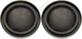 APDTY 162458x2 Headlight Bulb Rubber Dust Cap Pair; Includes Left & Right