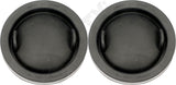 APDTY 162458x2 Headlight Bulb Rubber Dust Cap Pair; Includes Left & Right