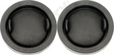 APDTY 162458x2 Headlight Bulb Rubber Dust Cap Pair; Includes Left & Right