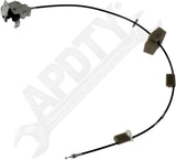 APDTY 162550 Door Latch w/ Cable Rear Left Cargo Door Upper (E-150 E-250 E-350)