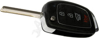 APDTY 162595 Keyless Entry Remote 4 Button