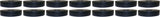 APDTY 162625x14 Rubber Body Mount Bushing 1955-1975 Jeep CJ-5, CJ-6 (Pack Of 14)